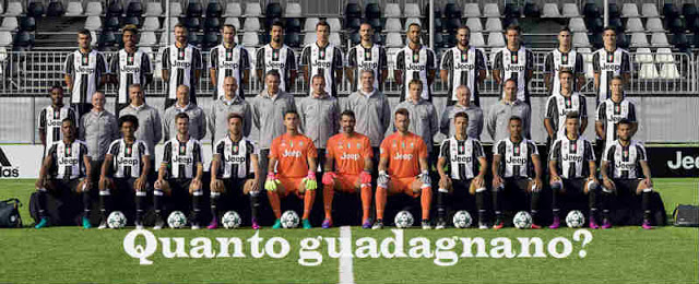 Quanto Guadagnano I Calciatori Della Juventus Lo Stipendio Di Quest Anno