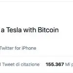 Le auto Tesla potranno essere comprate con i Bitcoin