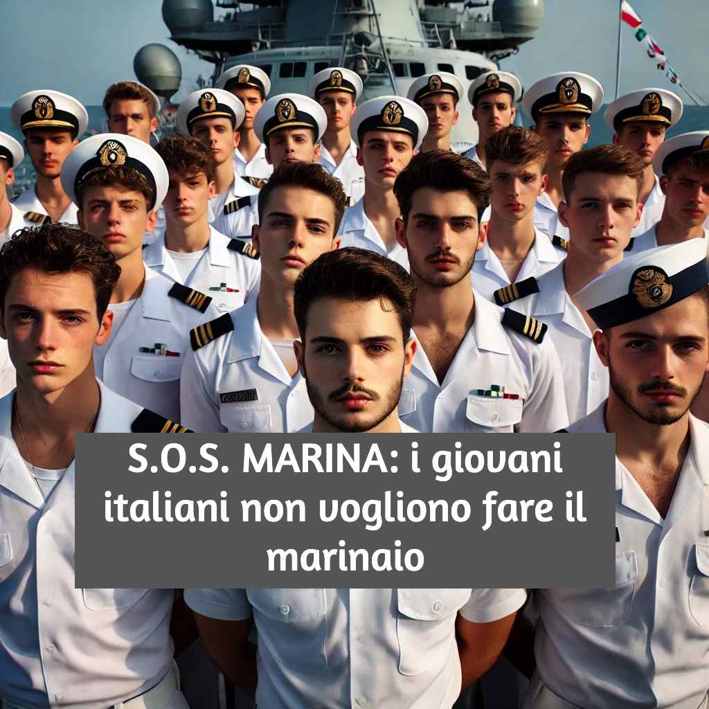 SOS Marina: non ha Marinai, ai Giovani non piace il marinaio