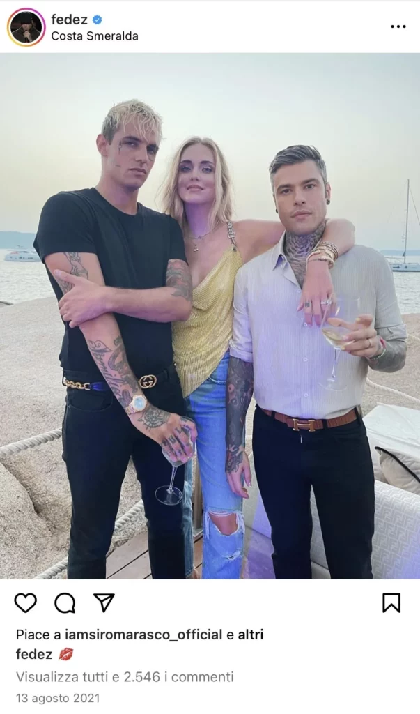 L'amante di Fedez dietro la crisi imprenditoriale della Ferragni