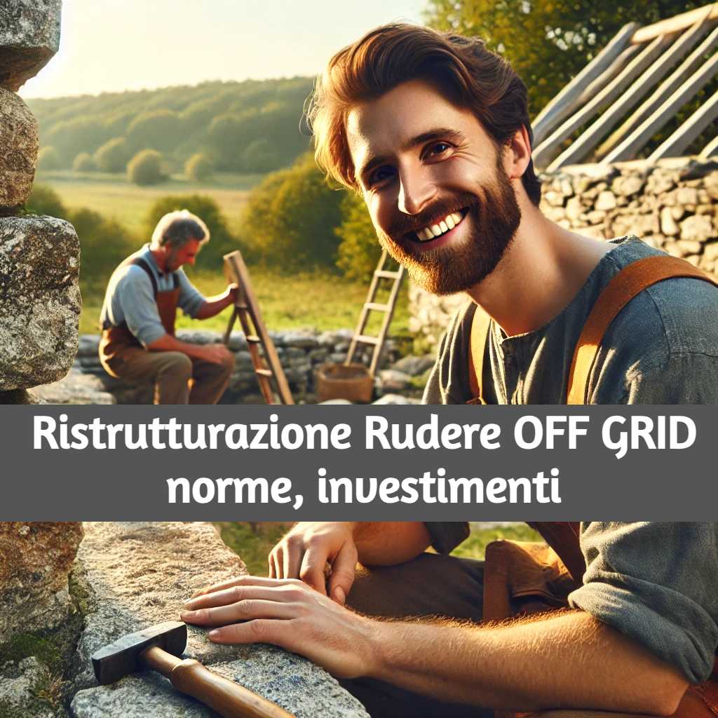 Ristrutturare Rudere OFF GRID: Norme, Regole, Costi